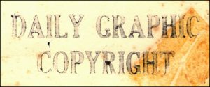Daily Graphic copyright stamp