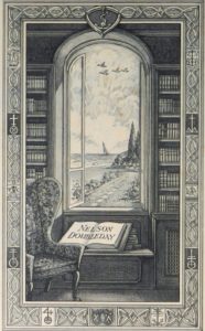 Nelson Doubleday bookplate