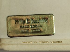 Bookseller label